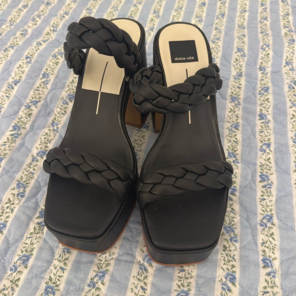 Dolce Vita Black Heeled Shoes